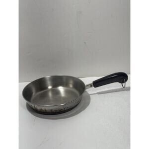 Vintage Revere Ware Copper Clad 8" Skillet‎ Frying Pan Process Patent